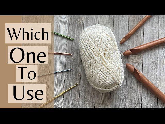 What Crochet Hook Should You Use???