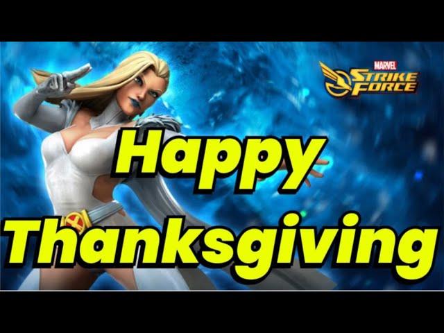 HAPPY THANKSGIVING! SAVE GOLD FOR NEXT WEEK! WHAT"S NEXT? NOV 2024 | MARVEL Strike Force - MSF