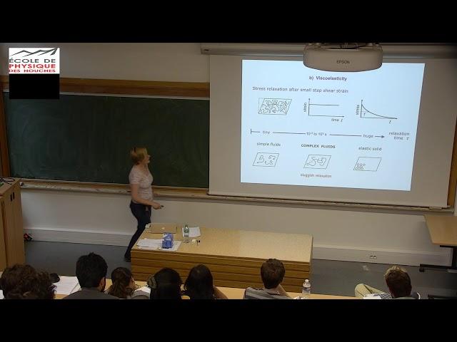 Complex flows of complex fluids 1