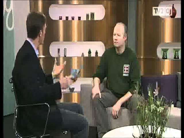 Dai Ki Haku i TV2 Østjyllands studie. Interview med Shihan Ørum