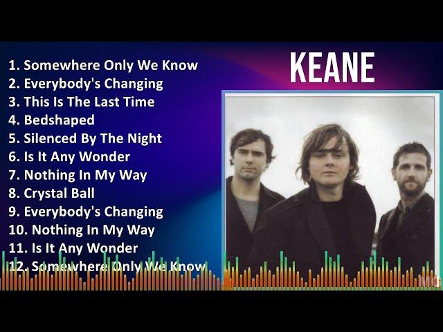 Keane 2024 MIX Grandes Exitos - Somewhere Only We Know, Everybody's Changing, This Is The Last T...