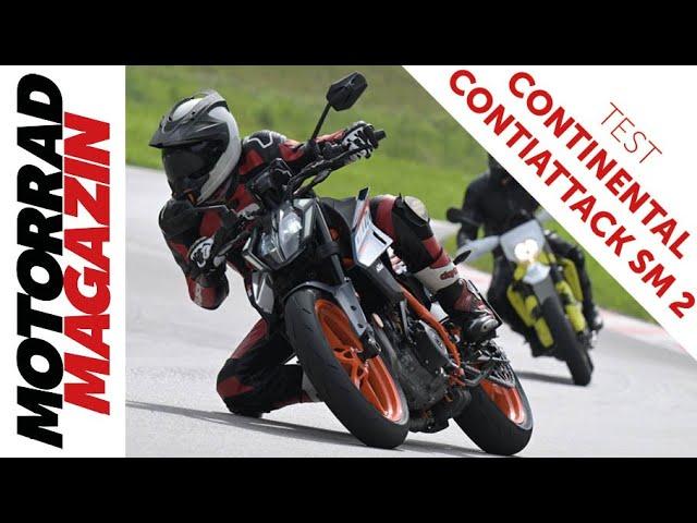 ContiAttack SM2 Supermoto-Reifen im Test – Mit SMC-R, 701 Supermoto und KTM 390 Duke