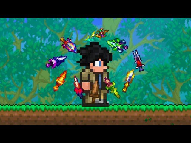 Can You Beat Terraria Using Throwing Knives Only?