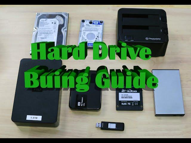 External Hard Drive Buying Guide