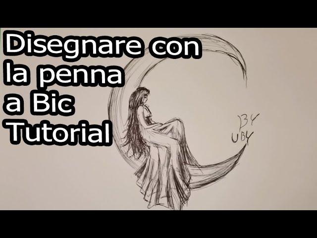 Come disegnare con la penna a Bic Tutorial