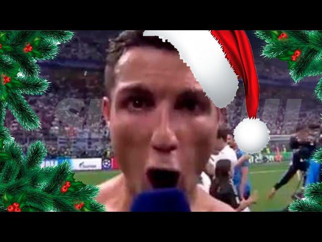 Cristiano Ronaldo's Siiii but it's jingle bell rock