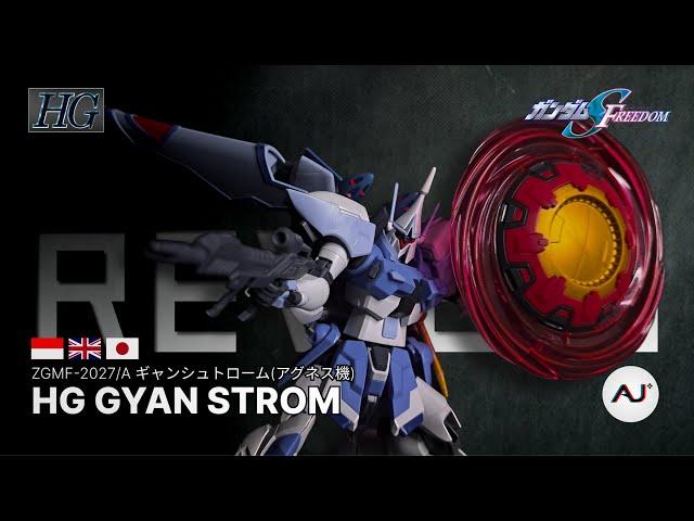 Gyan Can be This Good ! | HG Gyan Strom ASMR Review ギャンシュトローム Mobile Suit Gundam Seed FREEDOM