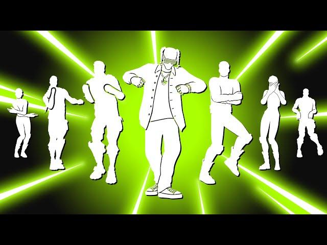 All Legendary Icon Series Dances & Emotes in Fortnite! (Out West, Starlit, Snoop's Walk)