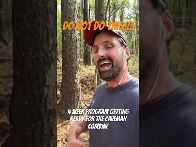 Workout for Caveman Combine!
