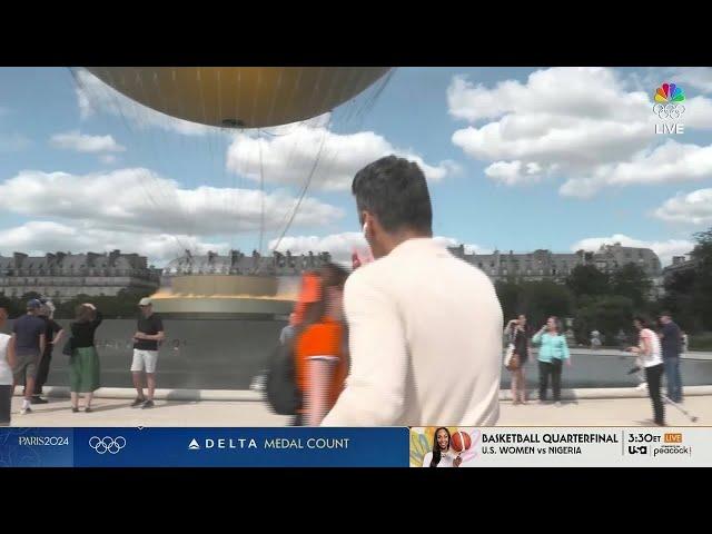 NBC Olympics host spotlights iconic Paris Games venues