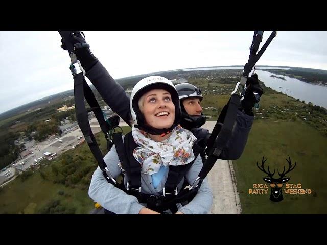 Tandem Paragliding Flight In Riga | Riga Stag Party Weekend