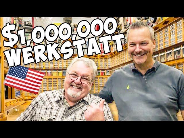 $1,000,000 WORKSHOP TOUR - The most incredible Shop I have EVER seen!