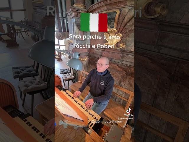 Sará perché ti amo - Ricchie e Poberi - Orgel Alexander Uhl