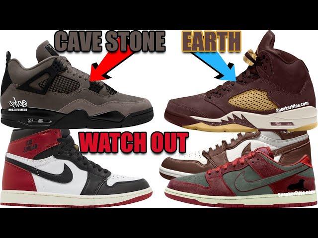 AIR JORDAN 4 CAVE STONE 2025, JORDAN 5 EARTH, JORDAN 1 BLACK TOE REIMAGINED WATCH OUT + MORE