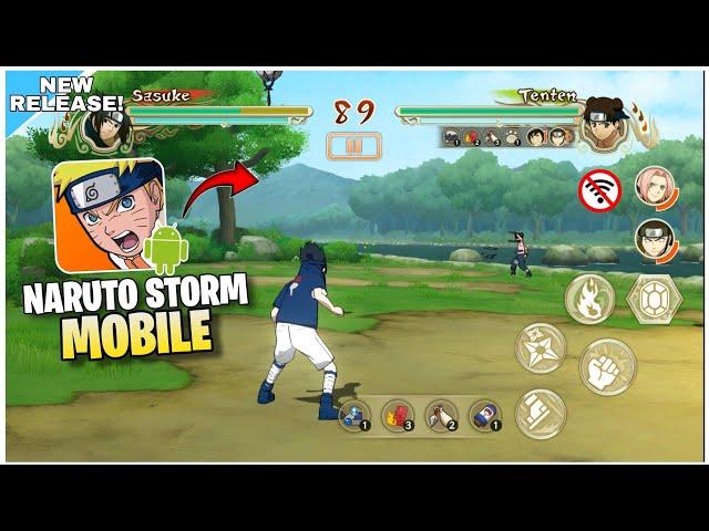 Release! Naruto Ultimate Ninja Storm Mobile Gameplay on Android Offline!