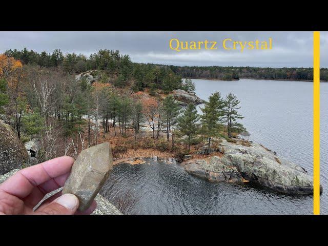 Quartz Crystal Pocket, Rattlesnake Encounter & Amazing Vista (McCrae-Six Mile Lake Dig) Rockhounding