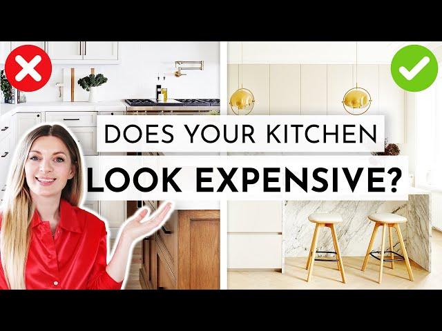 DESIGNER TRICKS TO MAKE YOUR KITCHEN LOOK EXPENSIVE (no renos!) 