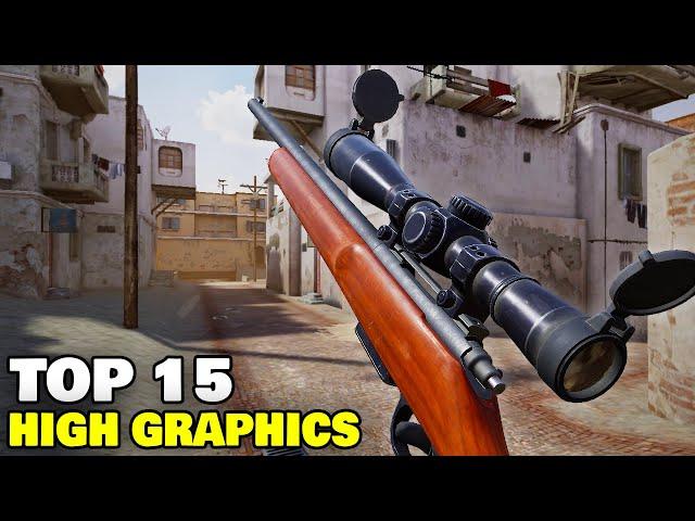 Top 15 Realistic Games for Android and iOS 2024 | Best High Graphics Games for Android