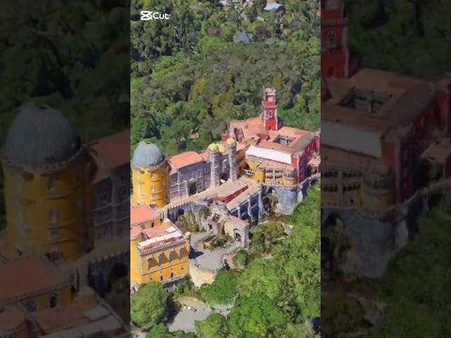 Discovering the Beauty of Pena National Palace: Portugal’s Fairytale Castle | #shorts #portugal