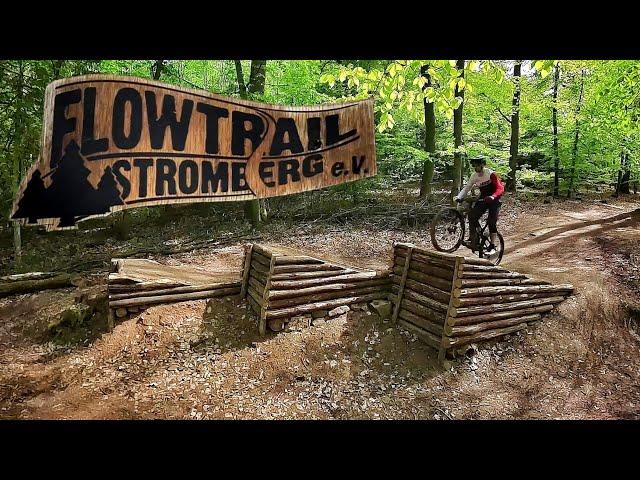 DER BESTE Flowtrail in Deutschland ⭐️ 1A MTB Sprünge & Anliegerkurven ‍️ Flowtrail Stromberg 2023