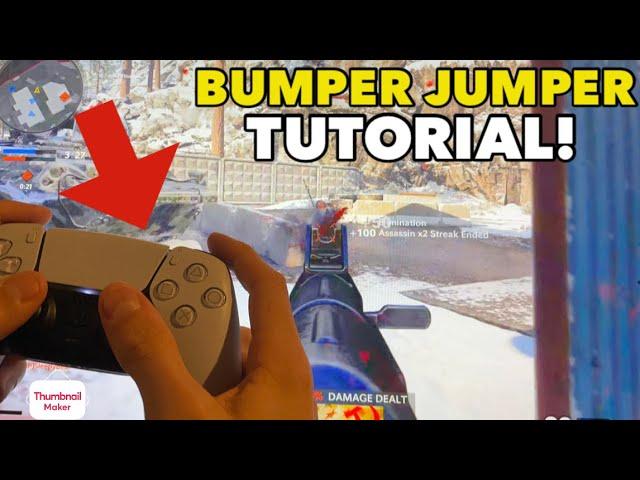 How to Play BUMPER JUMPER TACTICAL in COLD WAR! (Handcam) How to Play Like PRO COD PLAYER in BOCW!