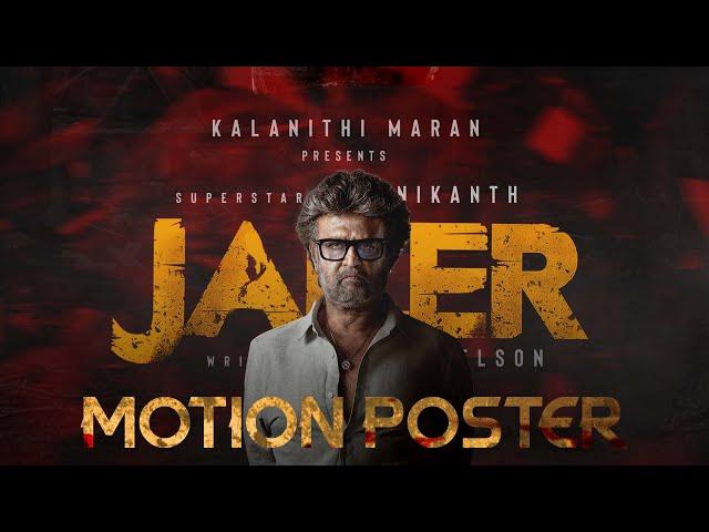 Jailer First Look Motion Poster | Rajinikanth | Nelson | Anirudh | 4K