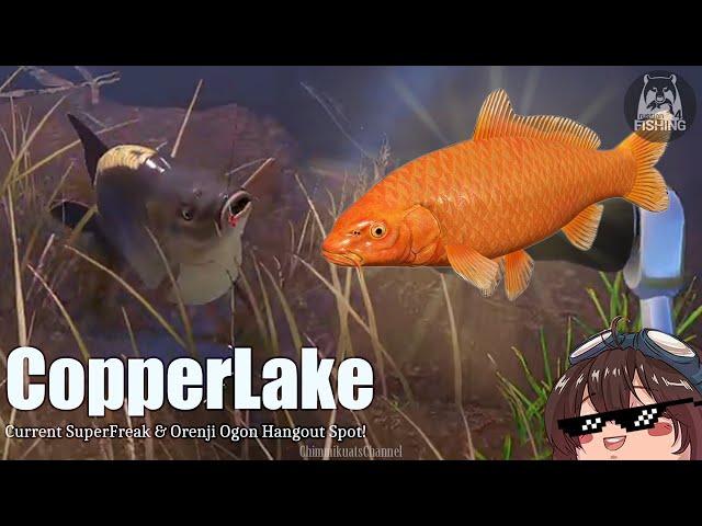 (Russian Fishing 4) Copper Lake Current SuperFreak & Orenji Ogon Hangout Spot!