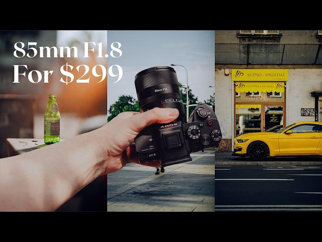 $299 Cheap 85mm F1.8 POV Street Photography w/ 7Artisans 85mm F1.8 & Sony A7RV