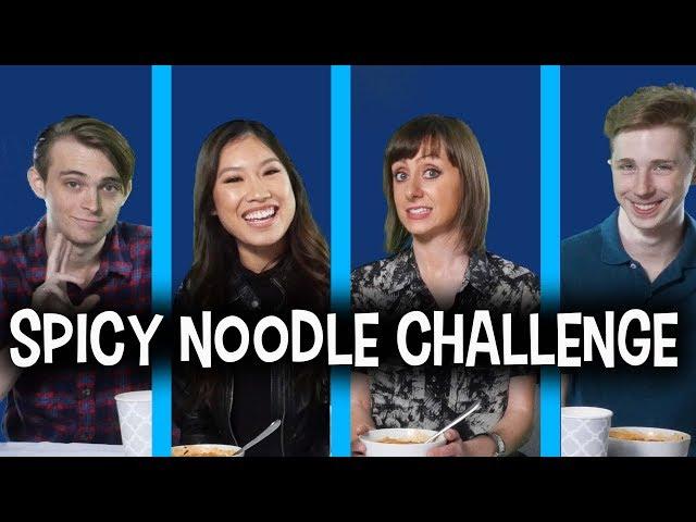 Spicy Noodle Challenge: Real or Fake News with Astrid Clover! | FanlalaTV