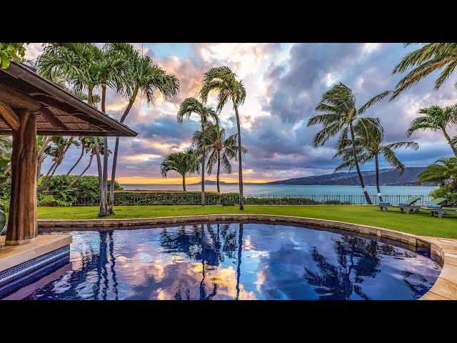 $17 MILLION Mansion on Oahu, Hawaii - Home Tour