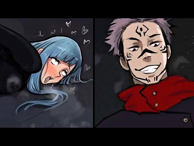 Sukuna x Kasumi | My heart stopped | Jujutsu Kaisen Comic Dub┃JJK