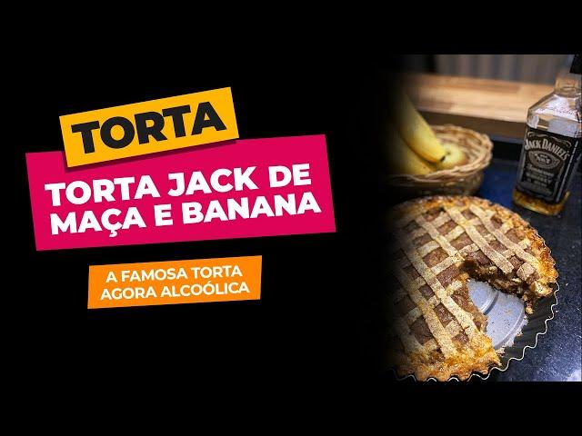 Torta Jack de Maça e Banana