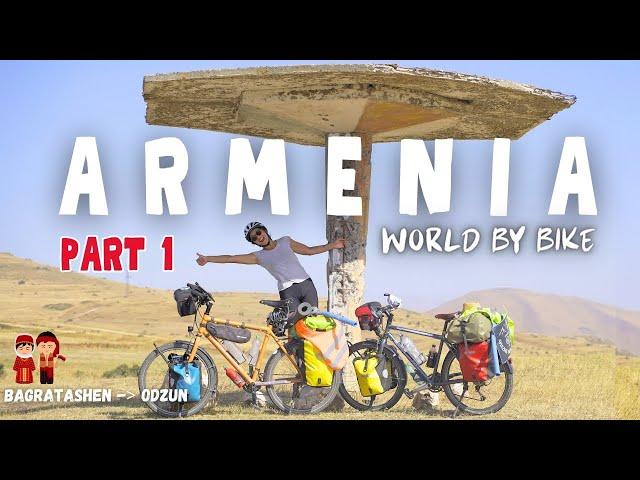 Bike touring Northern Armenia and how we end up in a Lada