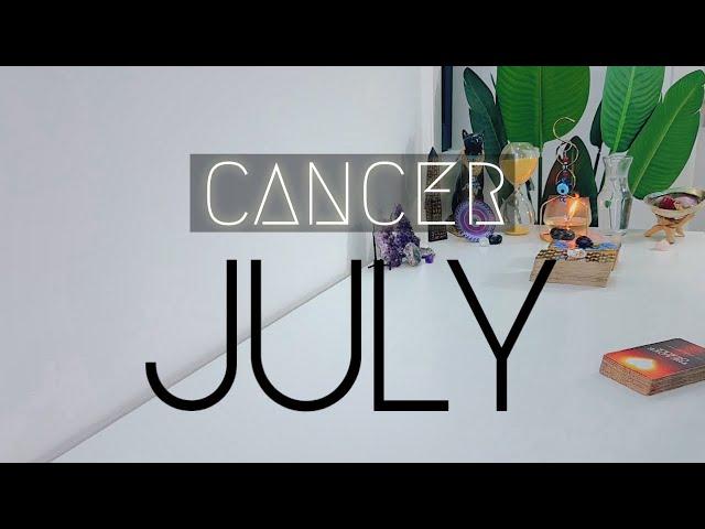 Cancer ️ JULY | They Want To Reconcile ....But They Know What They're Doing! - Cancer Tarot Reading