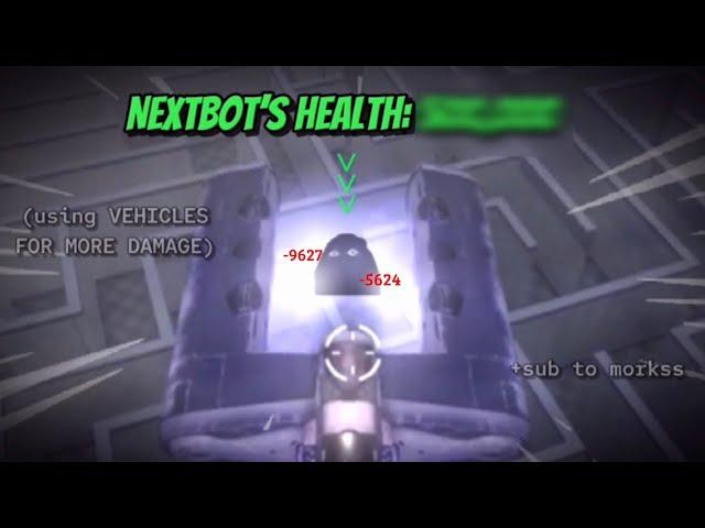Is it POSSIBLE to KILL A NEXTBOT in EVADE? (yes, with patience)