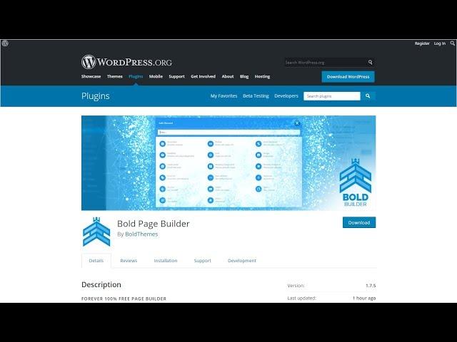 Bold Page Builder WordPress Plugin - Importing Demo Content