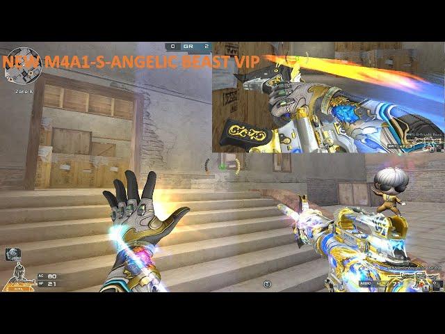 TRYING NEW M4A1-S-ANGELIC BEAST VIP CROSSFIRE PH