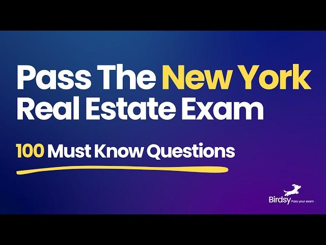 New York Real Estate Exam 2024: 100 Must-Know Questions & Answers