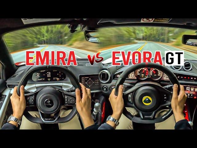 2024 Lotus Emira vs 2021 Lotus Evora GT | This Was Unexpected…