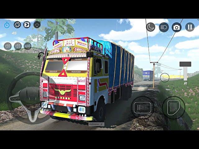 Green Hills Indian Truck - Indian Truck Simulator