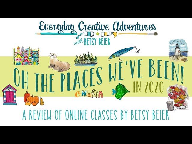 Everyday Creative Adventure Online Art Classes by Betsy Beier