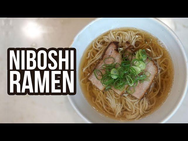 This Niboshi Ramen was AMAZING! (Ramen Rotas Recipe)