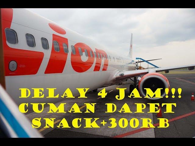 Flight Review Lionair Semarang-Jakarta Delayed #VLOG 40 #ELGIESHI JALAN-JALAN