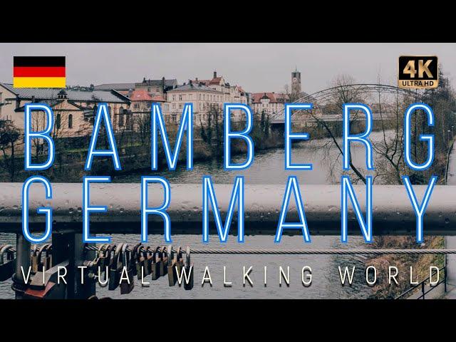 BAMBERG. GERMANY. Street view with Virtual Walking World.