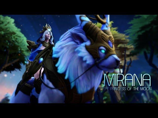 Dota 2 Mirana, the Priestess of the Moon