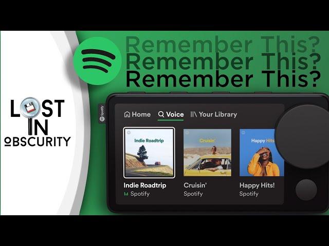 Spotify's Failed Hardware | Spotify Car Thing - Lost In Obscurity