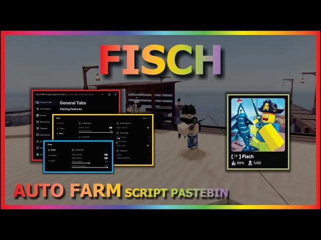 FISCH Script Pastebin 2024 AUTO FARM | INSTANT FISHING | FISHING ALL MAP (BEST) ‍️