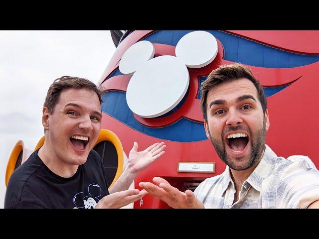 Disney Cruise Line Vlog | Day 1 | Embarkation | Disney Magic Concierge | August 2021 | Adam Hattan