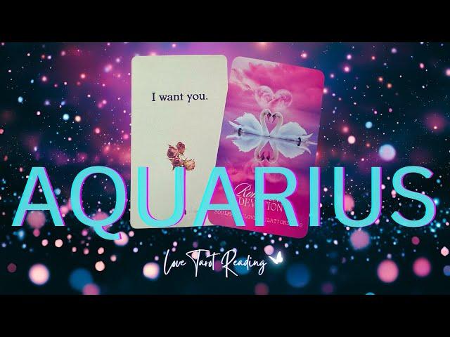 ️ AQUARIUS Love: Someone You're Not Talking Too Right Now | No Contact Tarot Reading Soulmate #love