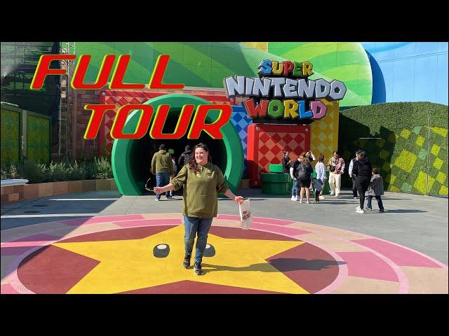 Universal Studios Hollywood |Super Nintendo World! Full Tour